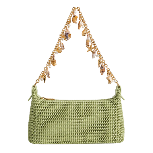 The Marbella Charm Bag - Matcha